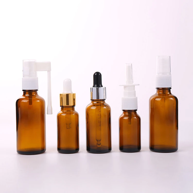 20ml Amber Glass Bottle Medicine