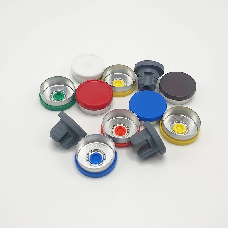 Aluminum Cap With Rubber Stopper