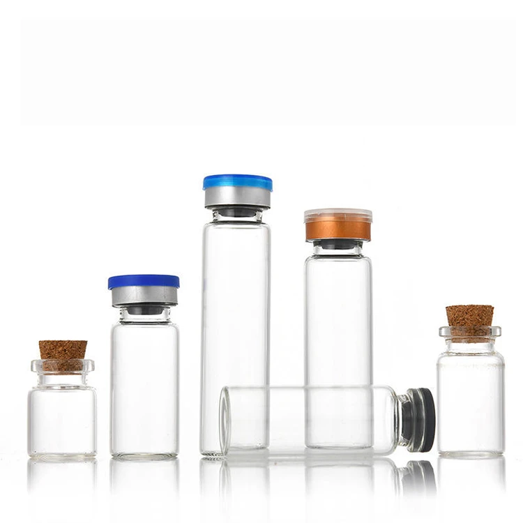 Medical Bottles With Rubber Stopper