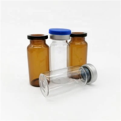 labeled glass bottles
